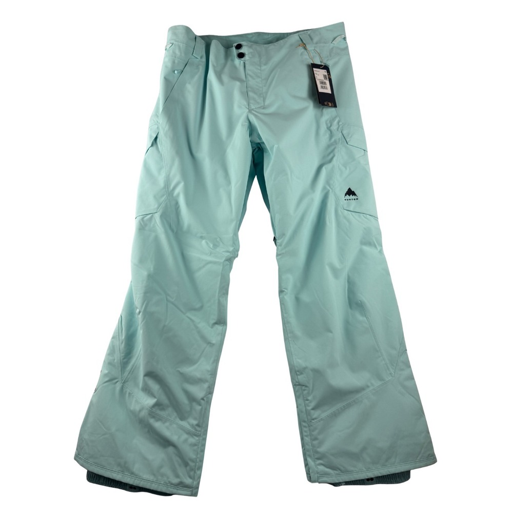 NWT Burton Womens XL Reserve Insulated Snowboard Pants Teal Green Ski Winter